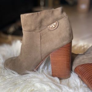 Tory Burch suede booties!